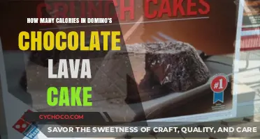 Domino's Chocolate Lava Cake Calorie Count: A Sweet Indulgence