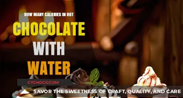 Sipping on Warmth: Calorie Count of Hot Chocolate Made with Water
