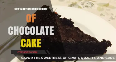 Indulge Wisely: Calorie Count of a Chocolate Cake Slice Revealed