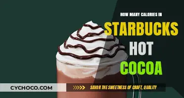 Sipping on Comfort: The Caloric Delight of Starbucks Hot Cocoa