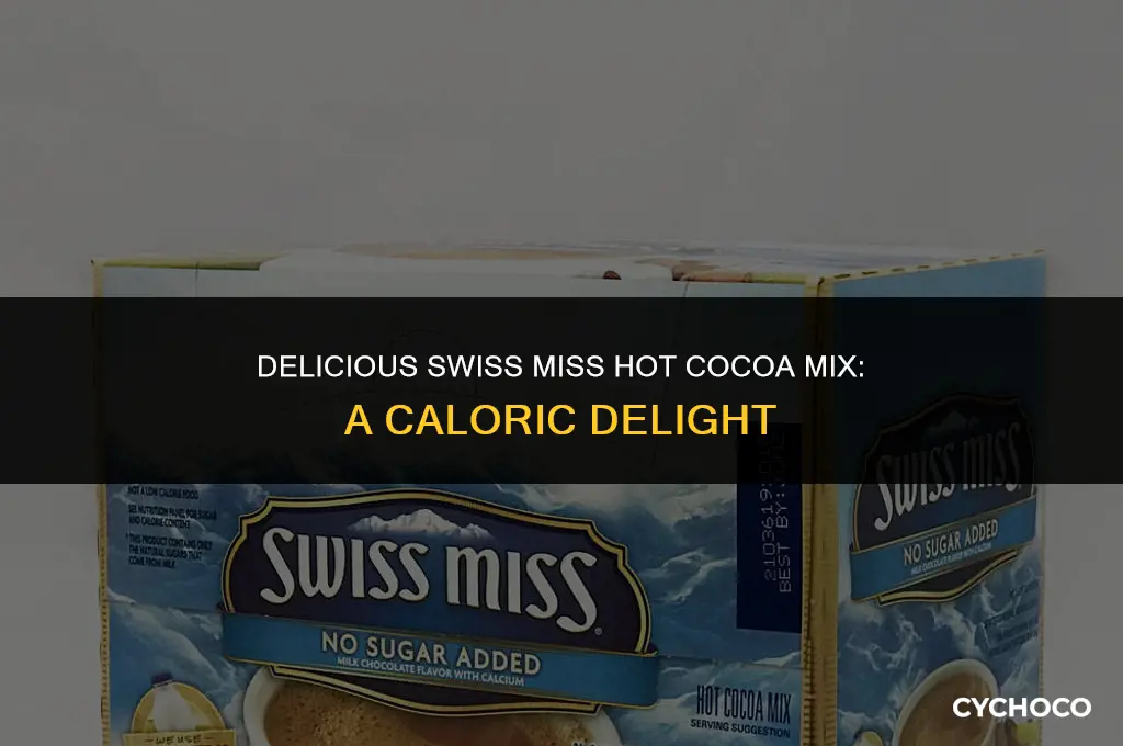 how many calories in swiss miss hot cocoa mix