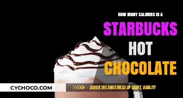 Sipping on Comfort: The Caloric Delight of Starbucks Hot Chocolate