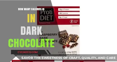 Indulge in Dark Chocolate: A Surprising Calorie Count Revealed