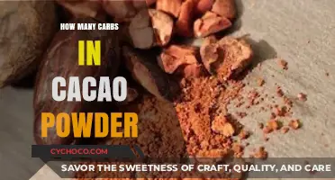 Carb Count in Cacao Powder: A Nutritional Breakdown
