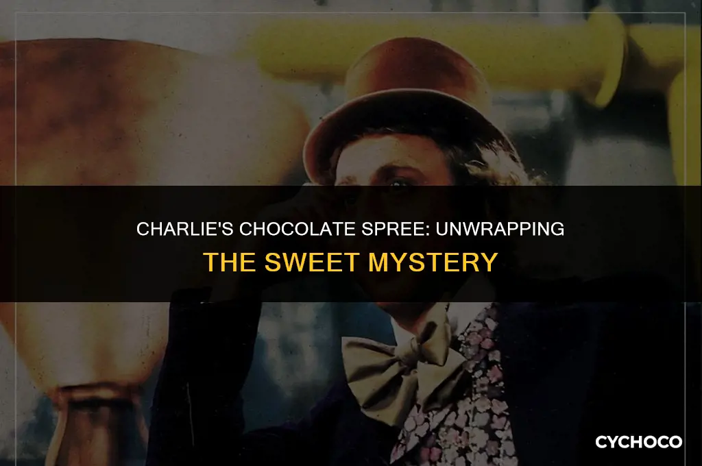 how many chocolate bars did charlie buy