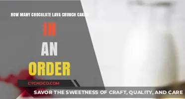 Chocolate Lava Crunch Cakes: Perfect Order Quantities for Every Occasion