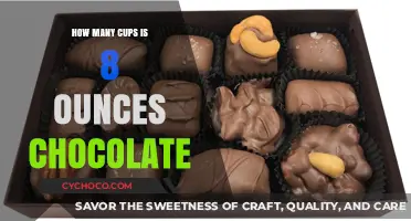 Converting 8 Ounces of Chocolate to Cups: A Simple Guide