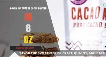 Measuring Cocoa Powder: How Many Cups Are in 8 Ounces?