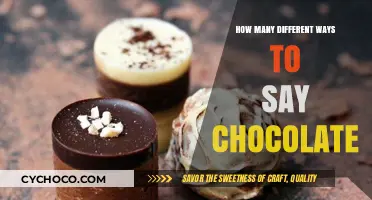 Exploring the Global Vocabulary: Diverse Ways to Say Chocolate