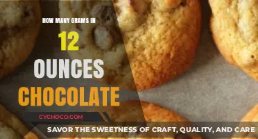 Converting 12 Ounces of Chocolate to Grams: A Simple Guide