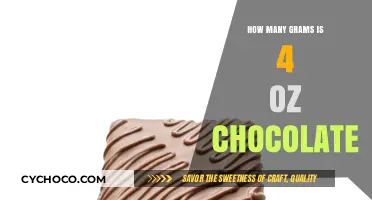 Decoding Chocolate Measurements: How Many Grams in 4 Ounces?