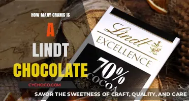 Unwrapping the Mystery: Lindt Chocolate's Gram Count Revealed