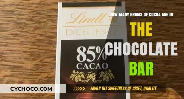 Unwrapping the Mystery: Cocoa Content in Your Favorite Chocolate Bar