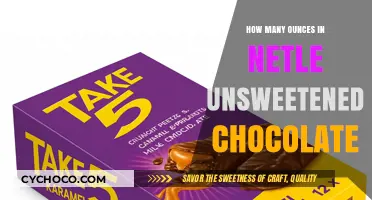 Decoding the Weight: Net Weight of Unsweetened Chocolate in Ounces