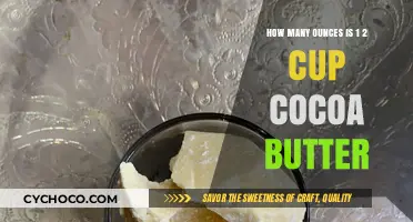 Measuring Cocoa Butter: Cups to Ounces Conversion Guide