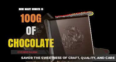 Decoding Chocolate Measurements: 100g to Ounces Conversion Guide