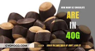 Decoding Chocolate Measurements: 40g to Ounces Conversion Guide