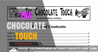 Unraveling the Sweet Mystery: The Chocolate Touch's Page Count