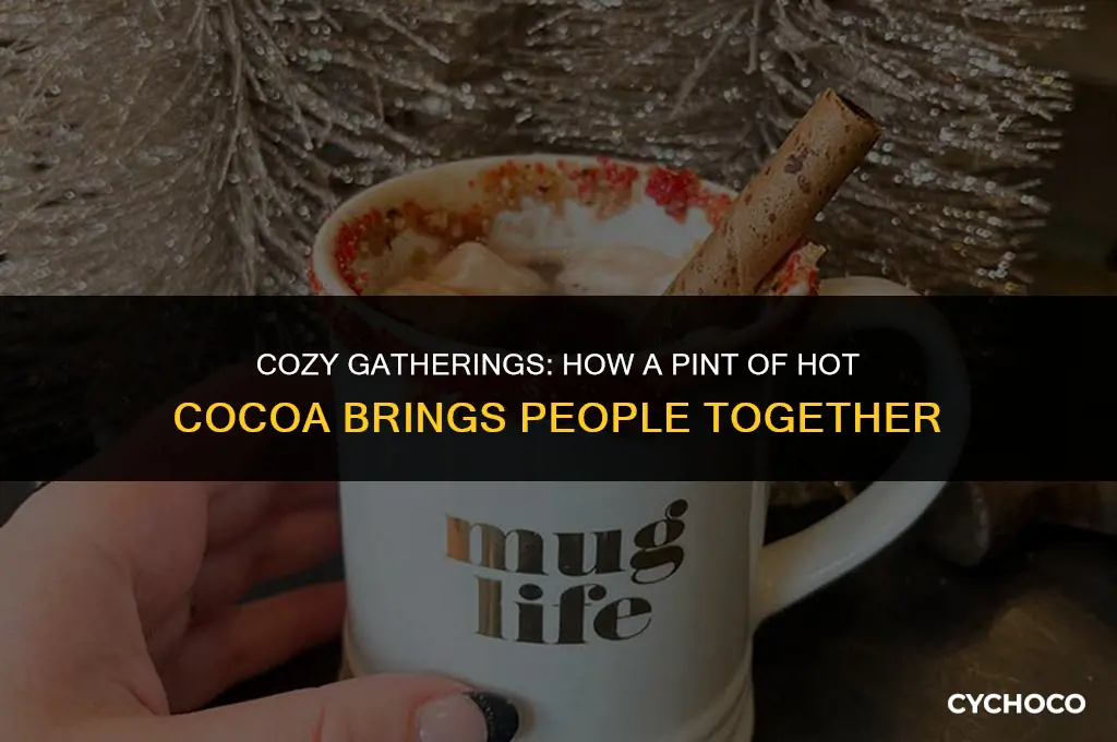how many people does a pint of hot cocoa serve