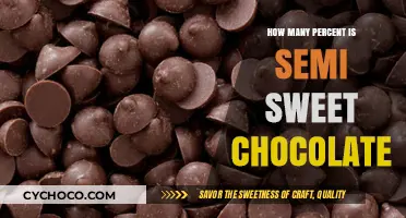 Decoding Chocolate: The Semi-Sweet Percentage Puzzle