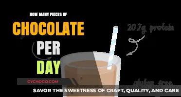 Sweet Moderation: The Ideal Daily Chocolate Intake for Health and Happiness