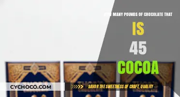 Decoding Cocoa Content: How Much Chocolate is 45% Cocoa?