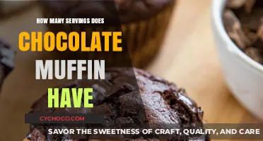 Delicious Chocolate Muffins: Unwrapping the Perfect Number of Servings