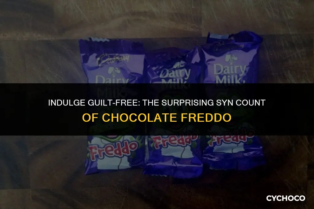 how many syns in a chocolate freddo