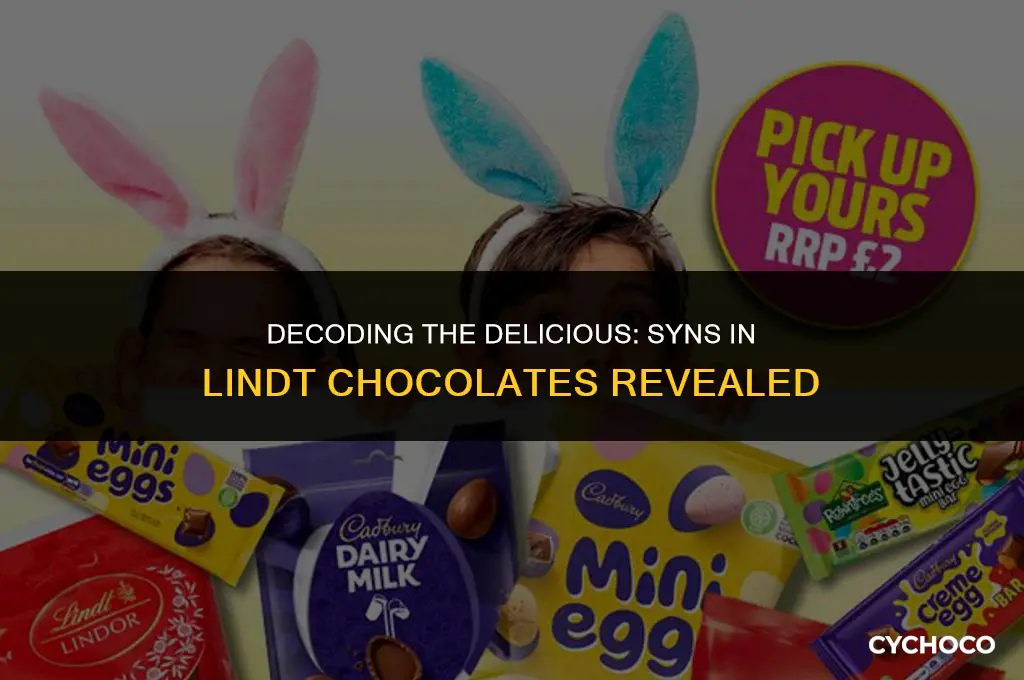 how many syns in a lindt chocolate