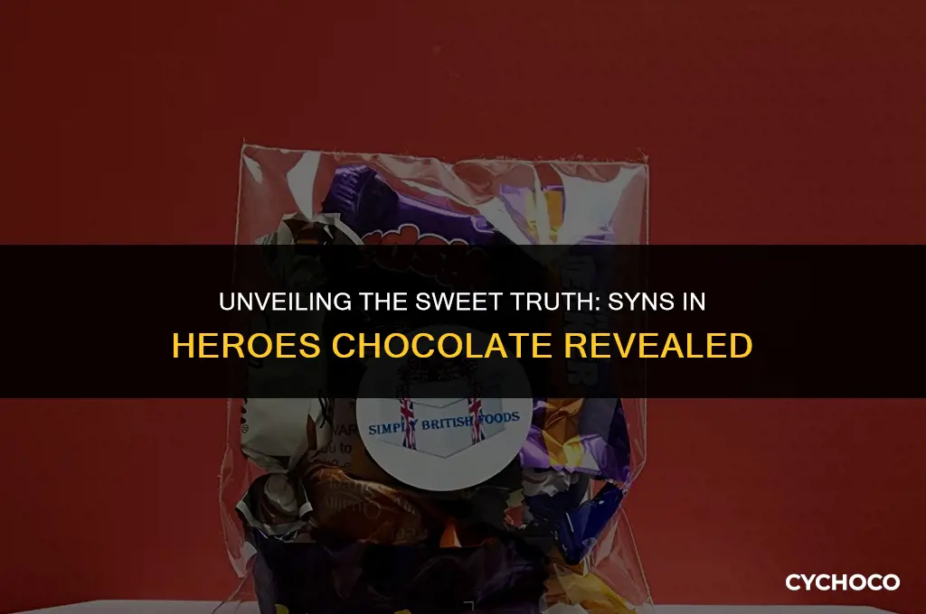 how many syns in heroes chocolate