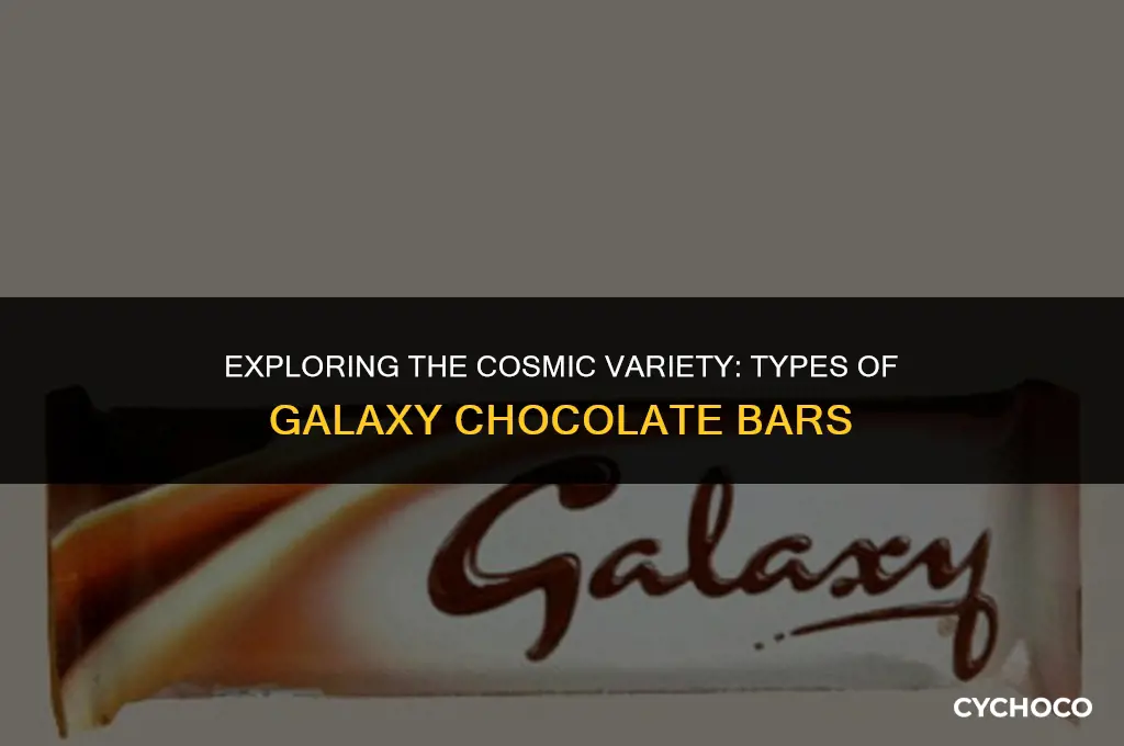 how many types of galaxy chocolate