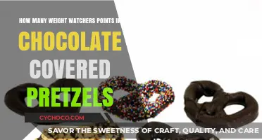 Chocolate Covered Pretzels: Calculating Weight Watchers Points for a Sweet Snack