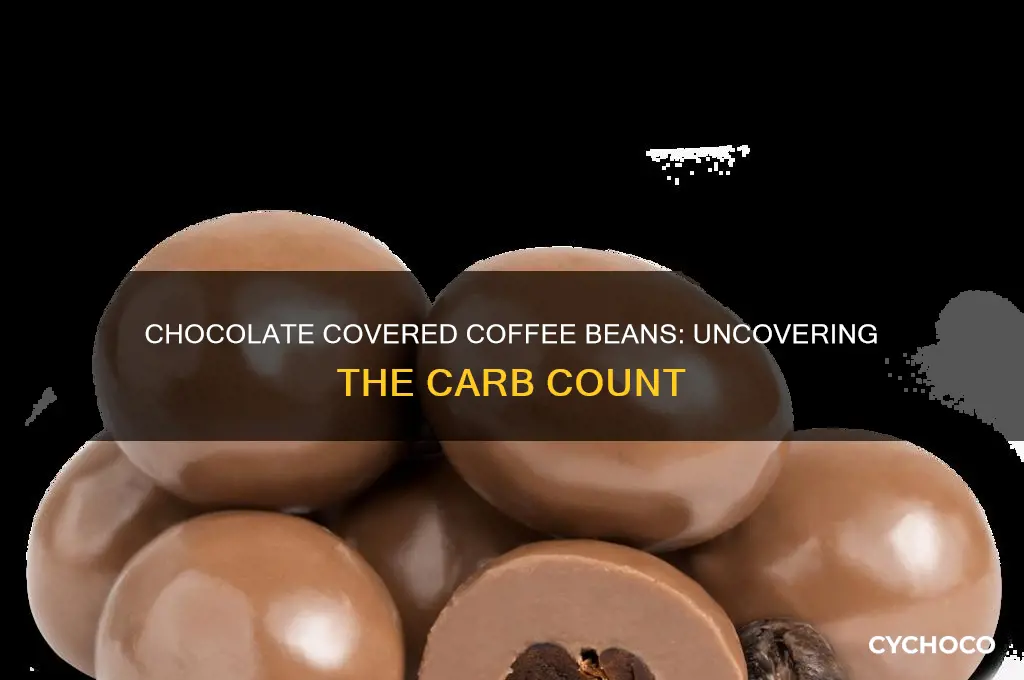 how manycarbs in chocolate covered coffee beans