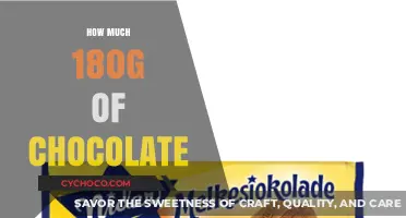 Decoding the Sweet Mystery: How Much is 180g of Chocolate?