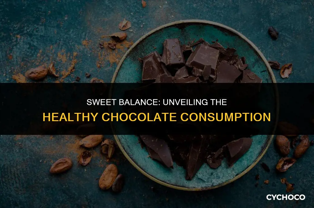 how much 72 chocolate is healthy to eat per day