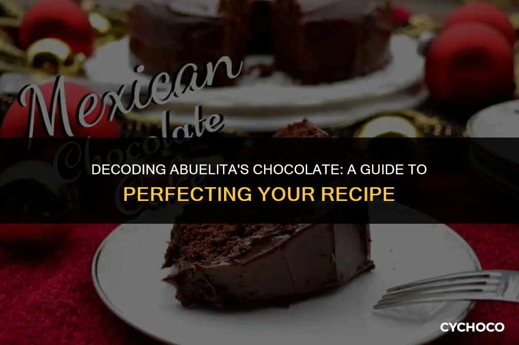 how much abuelita chocolate