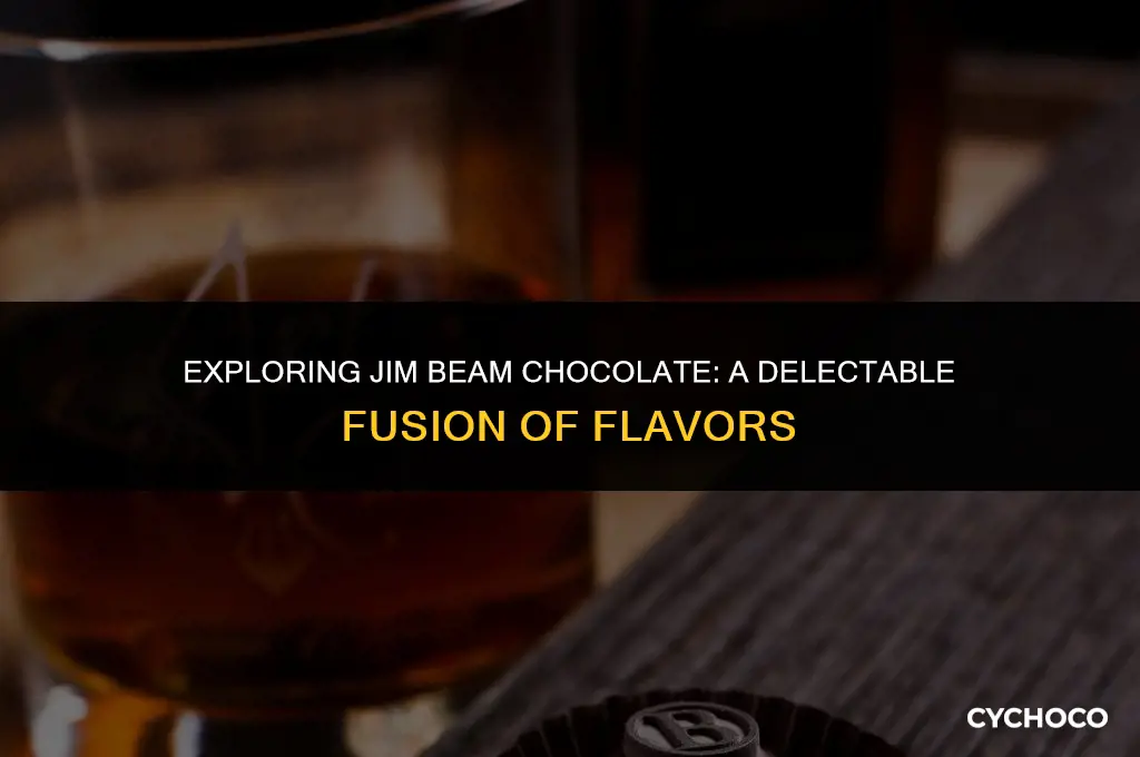 how much alcohol is in jim beam chocolate