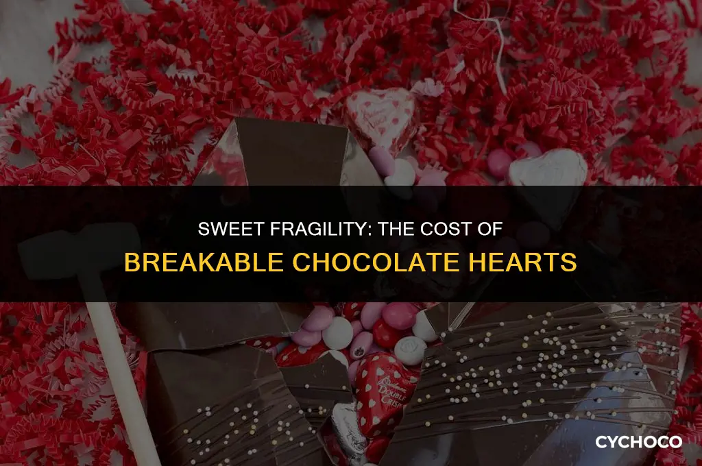 how much are breakable chocolate hearts