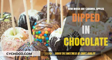 Sweet Indulgence: Caramel Apples Meet Chocolate Bliss