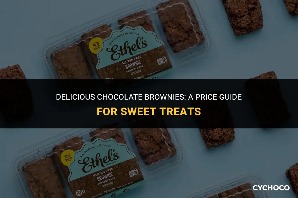 how much are chocolate brownies