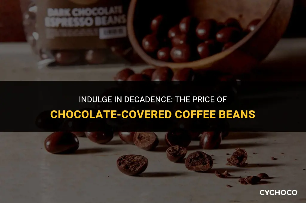how much are chocolate covered coffee beans