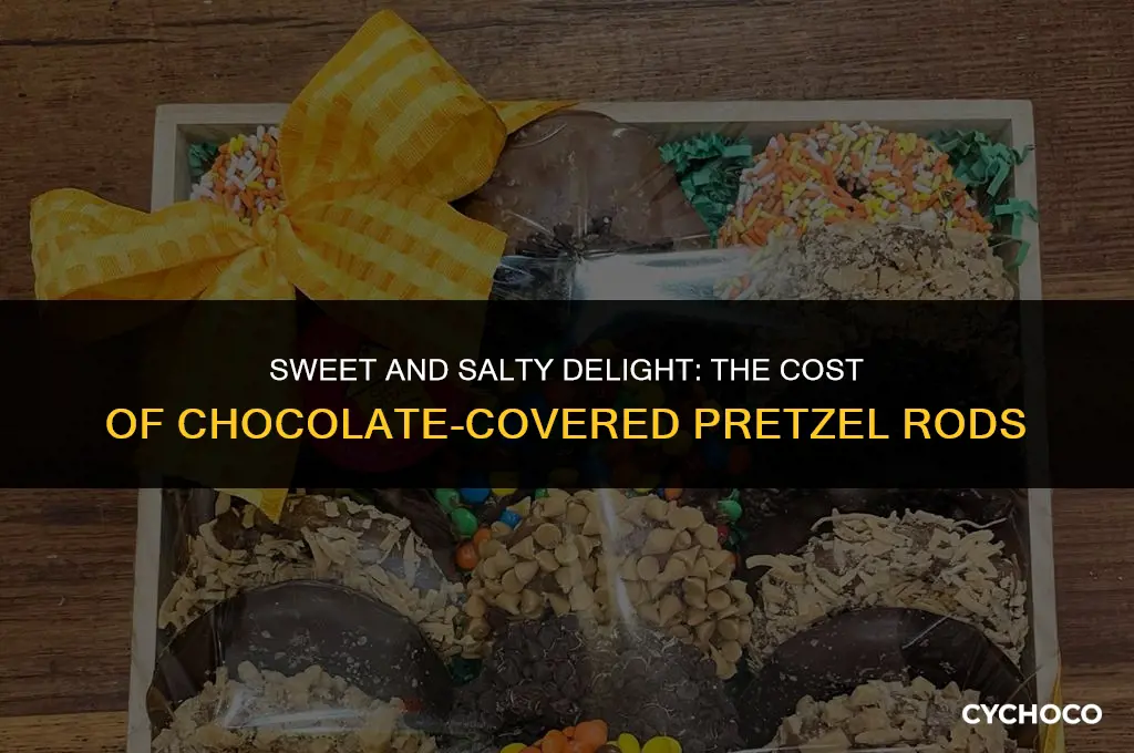 how much are chocolate covered pretzel rods