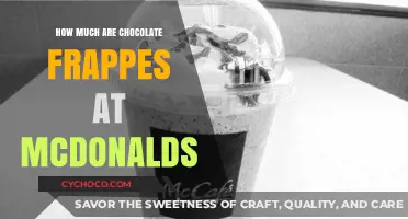 Sweet Treats on a Budget: McDonald's Chocolate Frappe Prices Revealed