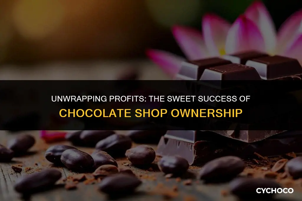 how much are chocolate shops profitable