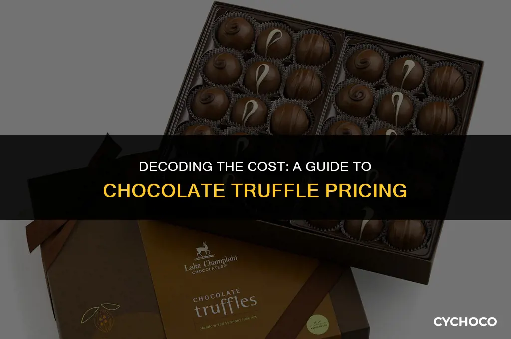 how much are chocolate truffles