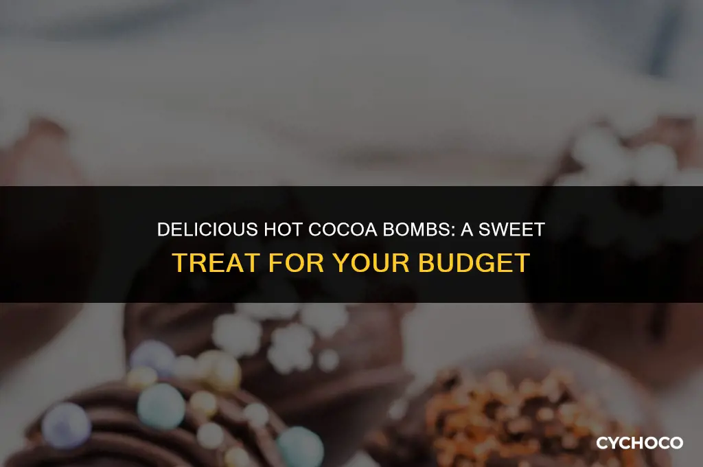 how much are hot cocoa bombs