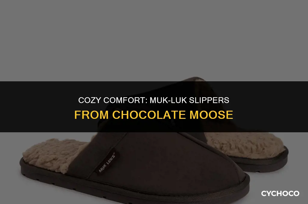 how much are muk-luk slippersfrom chocolate moose