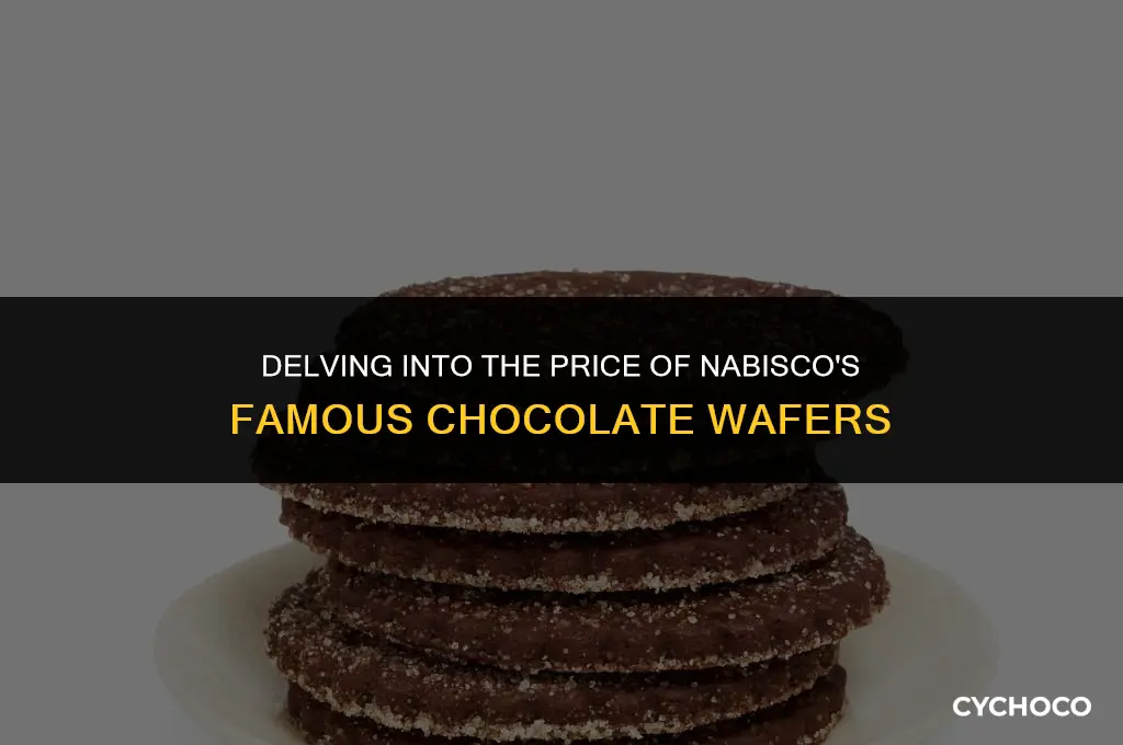 how much are nabisco famous chocolate wafers