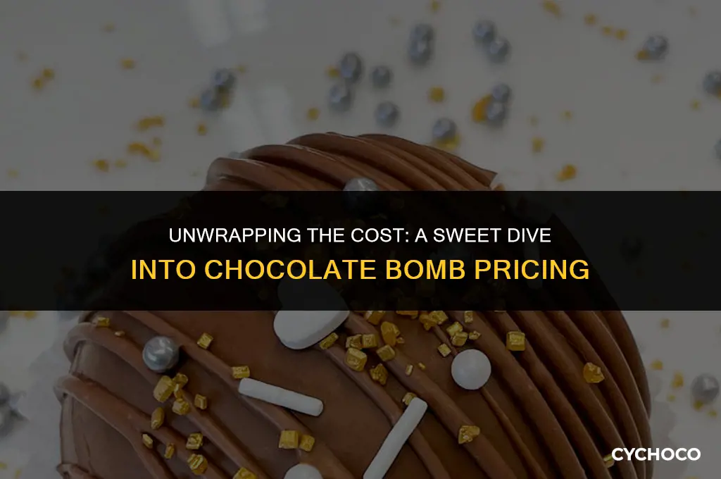how much are the chocolate bombs
