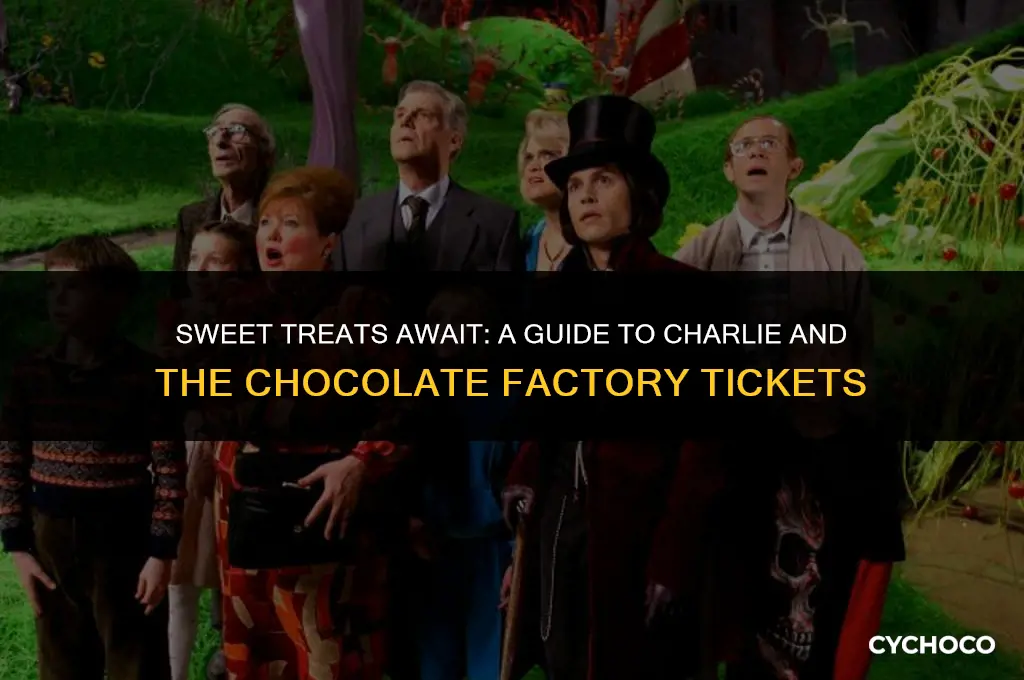 how much are tickets to charlie and the chocolate factory
